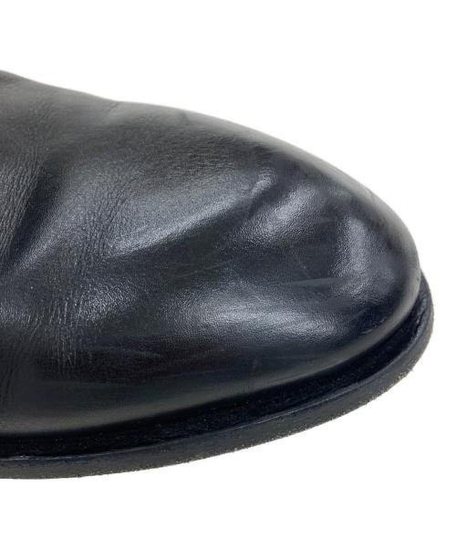 ZEGNA（ゼニア）ZEGNA (ゼニア) サイドゴアブーツ ブラック サイズ:８1/2UKの古着・服飾アイテム