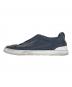 ZEGNA (ゼニア) TRIPLE STITCH SECONDSKIN レザー スニーカー ブラック サイズ:８1/2UK：16000円