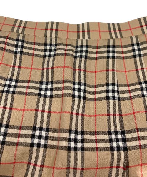 Burberry's（バーバリーズ）Burberry's (バーバリーズ) ノバチェックスカート ベージュ サイズ:38の古着・服飾アイテム