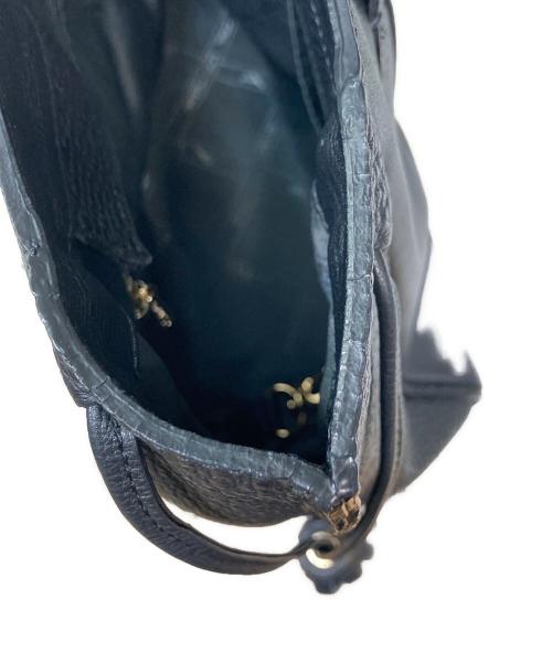 LONGCHAMP（ロンシャン）LONGCHAMP (ロンシャン) ペネロペ レザーハンドバッグ ブラックの古着・服飾アイテム