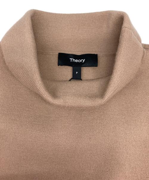 theory（セオリー）theory (セオリー) ニットワンピース ベージュ サイズ:P 未使用品の古着・服飾アイテム