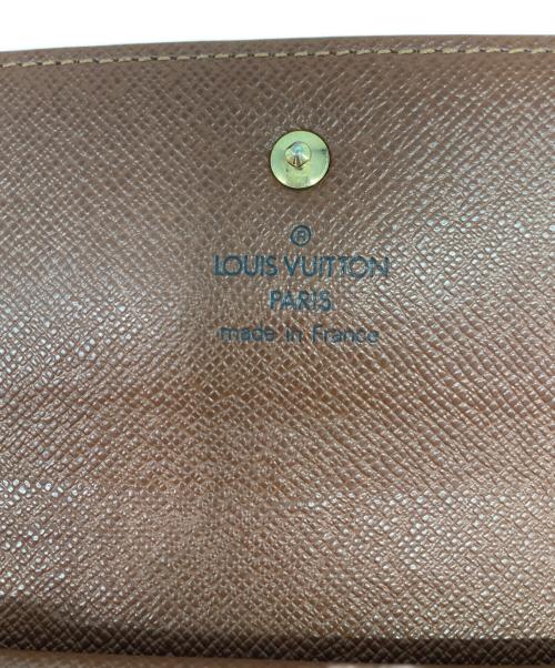 LOUIS VUITTON（ルイ ヴィトン）LOUIS VUITTON (ルイ ヴィトン) ポルトトレゾール 3つ折り財布の古着・服飾アイテム