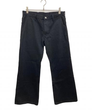 中古・古着通販】SECTION (セクション) DROP FLARE DENIM ブラック