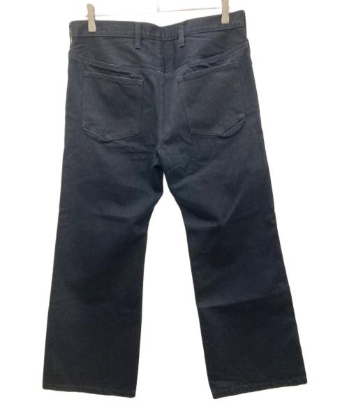 SECTION（セクション）SECTION (セクション) DROP FLARE DENIM ブラック サイズ:48の古着・服飾アイテム