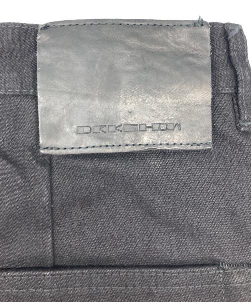 DRKSHDW（ダークシャドウ）DRKSHDW (ダークシャドウ) ストロボ ダブルニー ジーンズ ブラック サイズ:30の古着・服飾アイテム