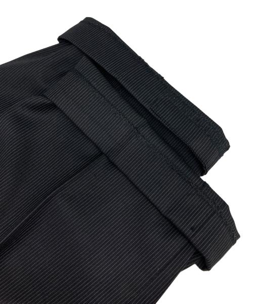 RING JACKET（リングジャケット）RING JACKET (リングジャケット) 3Bピンストライプセットアップスーツ ブラック サイズ:46の古着・服飾アイテム