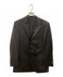RING JACKET (リングジャケット) 3Bピンストライプセットアップスーツ ブラック サイズ:46：10000円