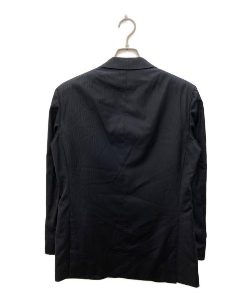 RING JACKET（リングジャケット）RING JACKET (リングジャケット) 3Bピンストライプセットアップスーツ ネイビー サイズ:46の古着・服飾アイテム