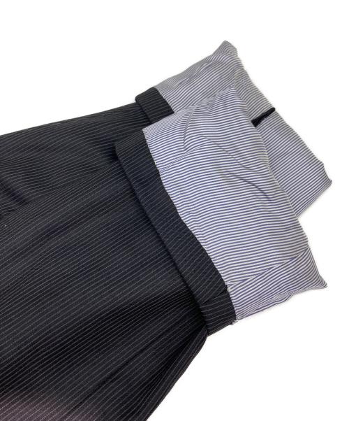 RING JACKET（リングジャケット）RING JACKET (リングジャケット) 3Bピンストライプセットアップスーツ ネイビー サイズ:46の古着・服飾アイテム