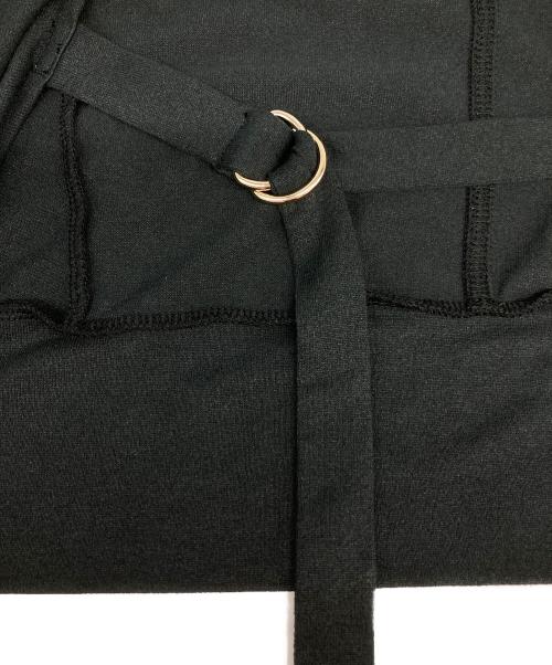 PHOTOCOPIEU（フォトコピュー）PHOTOCOPIEU (フォトコピュー) ノースリーブブラウス ブラック サイズ:TUの古着・服飾アイテム