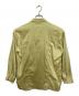 MAISON SPECIAL (メゾンスペシャル) Bicolor Stitched Suede Shirt ライム サイズ:free：7000円