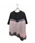 MAISON SPECIAL (メゾンスペシャル) Lace Docking Layered TEE ピンク×グレー サイズ:Free：8000円