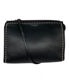 J&M DAVIDSON（ジェイ＆エム デヴィッドソン）の古着「ELLIS WITH STUDS ショルダーバッグ」｜ブラック