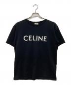 CELINEセリーヌ）の古着「プリント ルーズTシャツ」｜ブラック