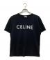 CELINE（セリーヌ）の古着「プリント ルーズTシャツ」｜ブラック