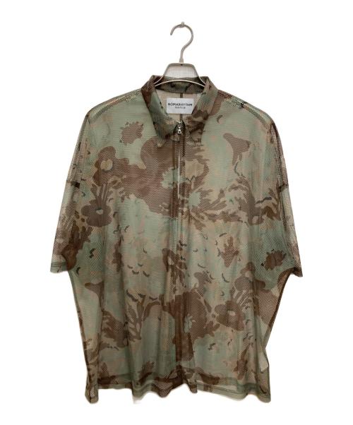 NOMARHYTHM（ノーマリズム）NOMARHYTHM (ノーマリズム) EDIFICE (エディフィス) 別注 FLOWER MESH CAMO グリーン サイズ:3の古着・服飾アイテム