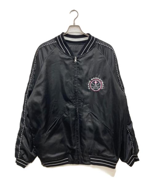 417 by EDIFICE（417 バイ エディフィス）417 by EDIFICE (417 バイ エディフィス) PARIS BASKETBALL 別注 リバーシブル スカブルゾン ブラック サイズ:XL 未使用品の古着・服飾アイテム