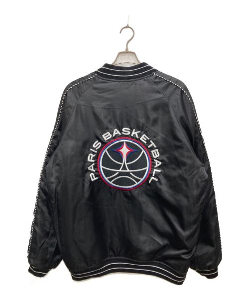 417 by EDIFICE（417 バイ エディフィス）417 by EDIFICE (417 バイ エディフィス) PARIS BASKETBALL 別注 リバーシブル スカブルゾン ブラック サイズ:XL 未使用品の古着・服飾アイテム