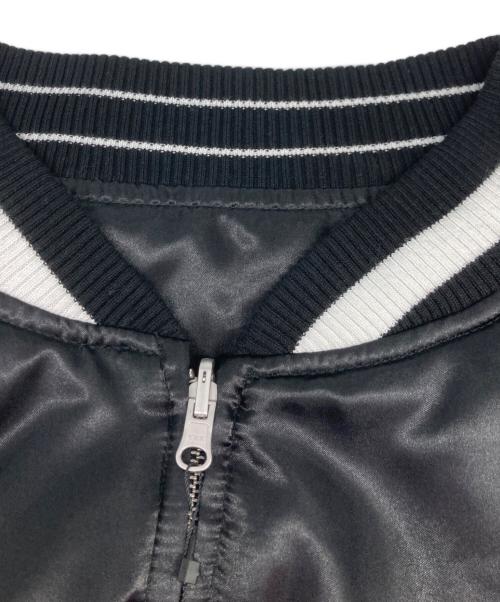 417 by EDIFICE（417 バイ エディフィス）417 by EDIFICE (417 バイ エディフィス) PARIS BASKETBALL 別注 リバーシブル スカブルゾン ブラック サイズ:XL 未使用品の古着・服飾アイテム