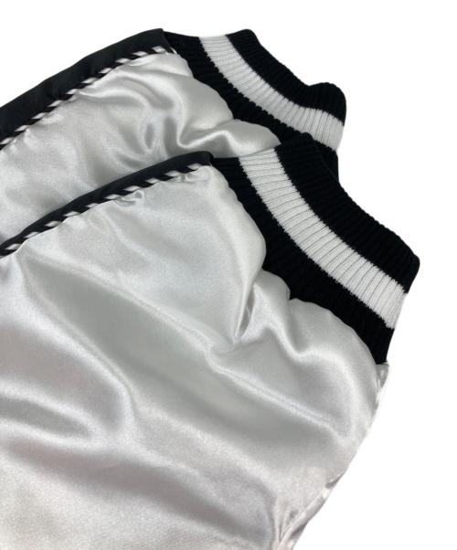 417 by EDIFICE（417 バイ エディフィス）417 by EDIFICE (417 バイ エディフィス) PARIS BASKETBALL 別注 リバーシブル スカブルゾン ブラック サイズ:XL 未使用品の古着・服飾アイテム