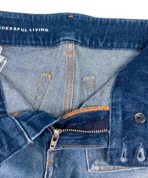 DIESEL（ディーゼル）DIESEL (ディーゼル) ブーツカット ジーンズ ローウエスト D-Hush インディゴ サイズ:Ｗ25の古着・服飾アイテム