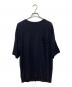 COMOLI（コモリ）の古着「ウール天竺 Tシャツ」｜ネイビー