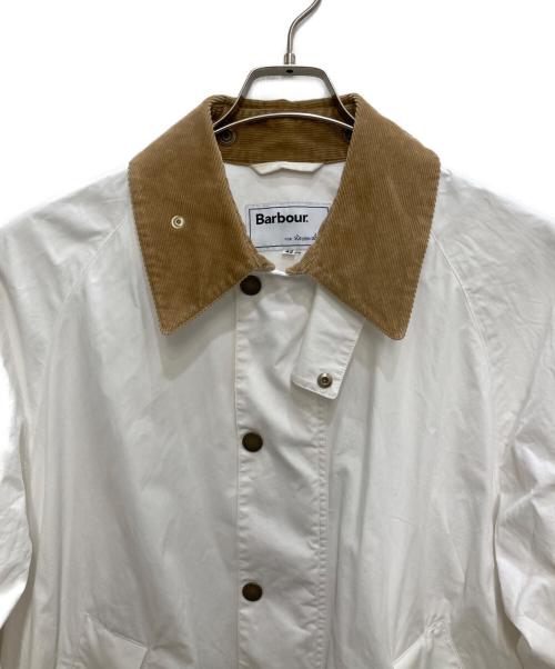 Barbour（バブアー）Barbour (バブアー) STEVEN ALAN (スティーブンアラン) Transport JACKET ホワイト サイズ:42の古着・服飾アイテム