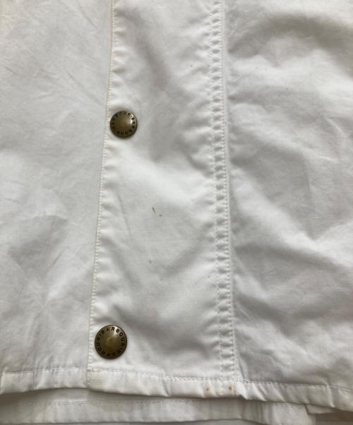 Barbour（バブアー）Barbour (バブアー) STEVEN ALAN (スティーブンアラン) Transport JACKET ホワイト サイズ:42の古着・服飾アイテム
