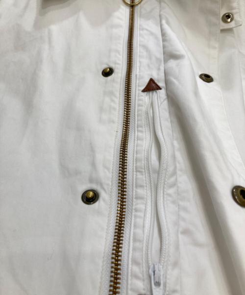 Barbour（バブアー）Barbour (バブアー) STEVEN ALAN (スティーブンアラン) Transport JACKET ホワイト サイズ:42の古着・服飾アイテム