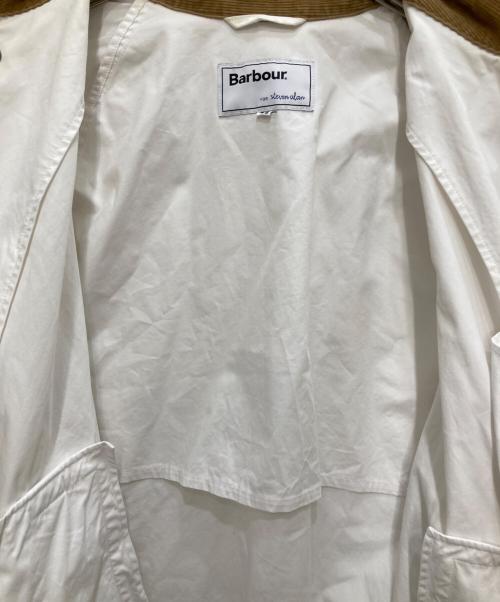 Barbour（バブアー）Barbour (バブアー) STEVEN ALAN (スティーブンアラン) Transport JACKET ホワイト サイズ:42の古着・服飾アイテム