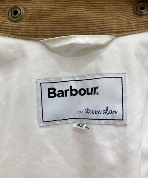 Barbour（バブアー）Barbour (バブアー) STEVEN ALAN (スティーブンアラン) Transport JACKET ホワイト サイズ:42の古着・服飾アイテム