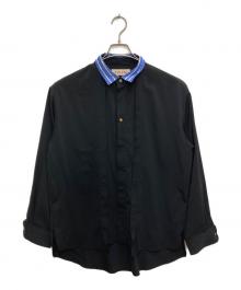 CULLNI（クルニ）の古着「クレリックシャツ」｜ブラック