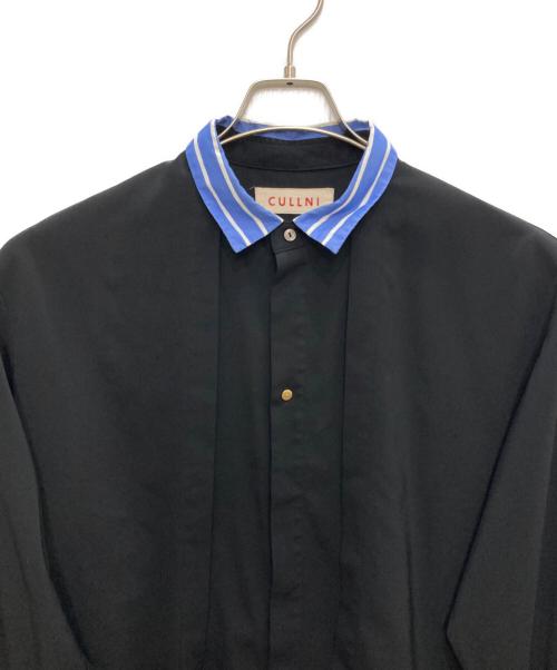 CULLNI（クルニ）CULLNI (クルニ) クレリックシャツ ブラック サイズ:サイズ2の古着・服飾アイテム