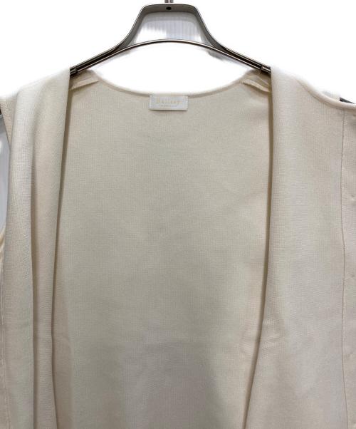 BALLSEY（ボールジィ）BALLSEY (ボールジィ) ミラノリブ ノースリーブプルオーバー ベージュ サイズ:Sの古着・服飾アイテム