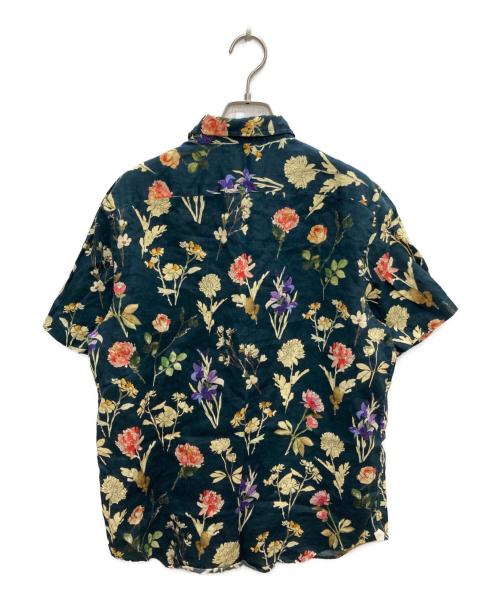Paul Smith COLLECTION（ポールスミス コレクション）Paul Smith COLLECTION (ポールスミス コレクション) トルヴィルフローラル プリントシャツ ネイビー サイズ:Mの古着・服飾アイテム
