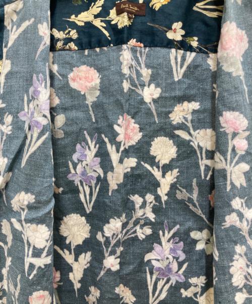 Paul Smith COLLECTION（ポールスミス コレクション）Paul Smith COLLECTION (ポールスミス コレクション) トルヴィルフローラル プリントシャツ ネイビー サイズ:Mの古着・服飾アイテム