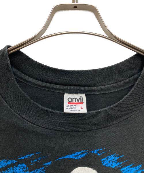 anvil（アンヴィル）anvil (アンヴィル) 90's半袖プリントTシャツ ブラック サイズ:Ｌの古着・服飾アイテム