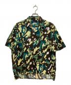 FRED PERRY×ANAKE UTSUNOMIYAフレッドペリー×）の古着「半袖シャツ」｜グリーン