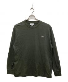 LACOSTE（ラコステ）の古着「ロングスリーブTシャツ」｜カーキ