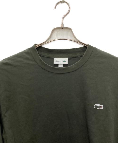 LACOSTE（ラコステ）LACOSTE (ラコステ) ロングスリーブTシャツ カーキ サイズ:ＸＬの古着・服飾アイテム
