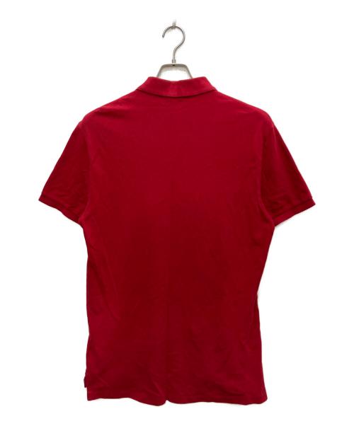 POLO RALPH LAUREN（ポロ・ラルフローレン）POLO RALPH LAUREN (ポロ・ラルフローレン) ポロベア半袖ポロシャツ レッド サイズ:Ｍの古着・服飾アイテム