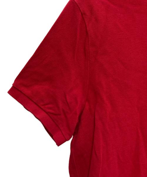 POLO RALPH LAUREN（ポロ・ラルフローレン）POLO RALPH LAUREN (ポロ・ラルフローレン) ポロベア半袖ポロシャツ レッド サイズ:Ｍの古着・服飾アイテム