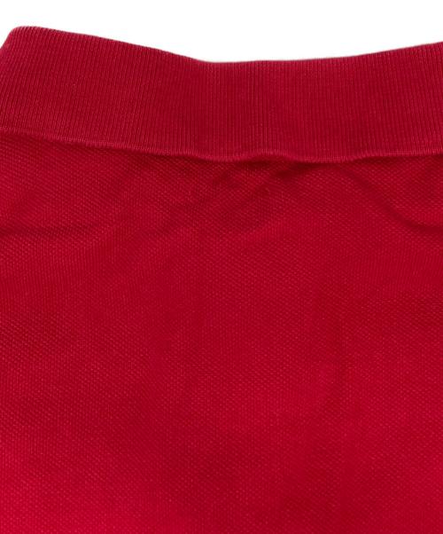 POLO RALPH LAUREN（ポロ・ラルフローレン）POLO RALPH LAUREN (ポロ・ラルフローレン) ポロベア半袖ポロシャツ レッド サイズ:Ｍの古着・服飾アイテム