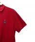 中古・古着 POLO RALPH LAUREN (ポロ・ラルフローレン) ポロベア半袖ポロシャツ レッド サイズ:Ｍ：5000円