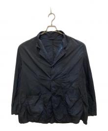 CONVERSE TOKYO（コンバーストウキョウ）の古着「TIE DYED NYLON TAILORED JACKET」｜ブラック