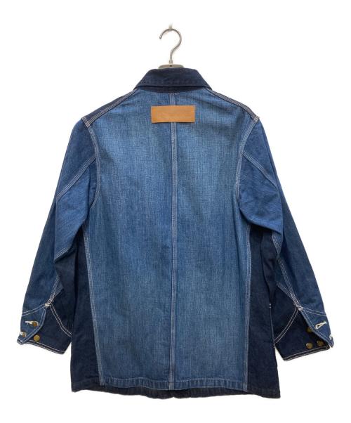INSCRIRE（アンスクリア）INSCRIRE (アンスクリア) LEE (リー) journal standard L'essage (ジャーナルスタンダード レサージュ) LOCO JK DENIM USED：カバーオール インディゴ サイズ:Ｍの古着・服飾アイテム