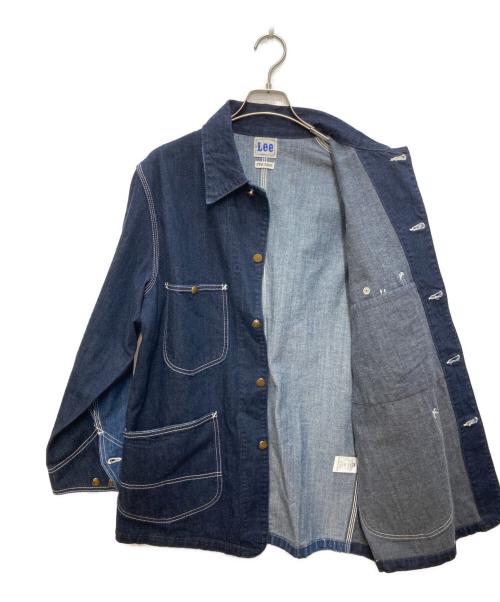 INSCRIRE（アンスクリア）INSCRIRE (アンスクリア) LEE (リー) journal standard L'essage (ジャーナルスタンダード レサージュ) LOCO JK DENIM USED：カバーオール インディゴ サイズ:Ｍの古着・服飾アイテム