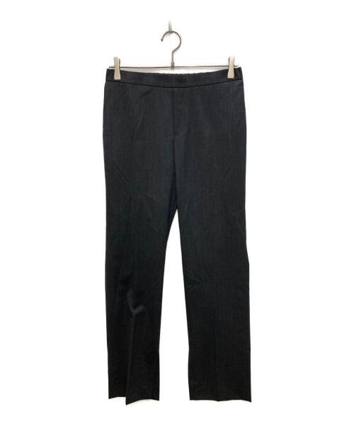 AP STUDIO（エーピーストゥディオ）AP STUDIO (エーピーストゥディオ) Wool polyester Inside slit Pants ブラック サイズ:38の古着・服飾アイテム