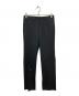 AP STUDIO（エーピーストゥディオ）の古着「Wool polyester Inside slit Pants」｜ブラック