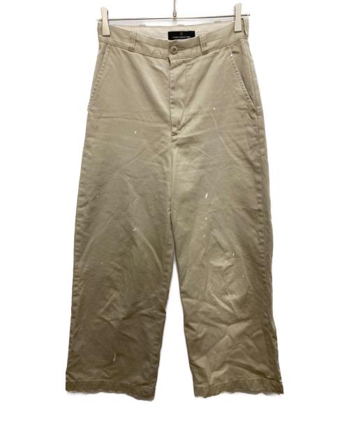 JOURNAL STANDARD（ジャーナルスタンダード）JOURNAL STANDARD (ジャーナルスタンダード) ペンキ加工ワイドチノ ベージュ サイズ:38の古着・服飾アイテム